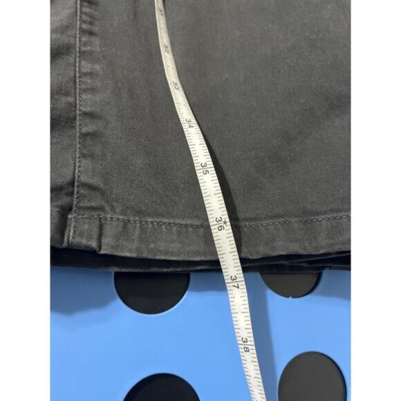 NILI LOTAN Shon Barrrel Black Wash Utility Pants With Front Patch Pockets size 0 - Picture 13 of 13